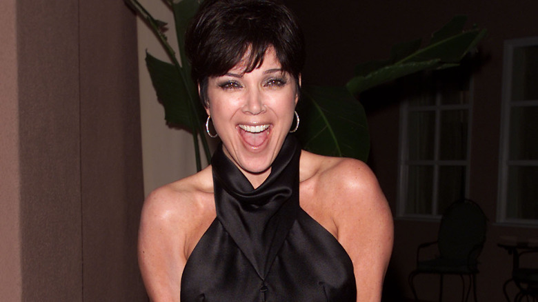 Kris Jenner in 2000 smiling