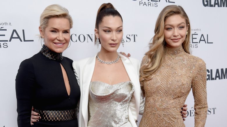 Yolanda Hadid, Bella Hadid and Gigi Hadid