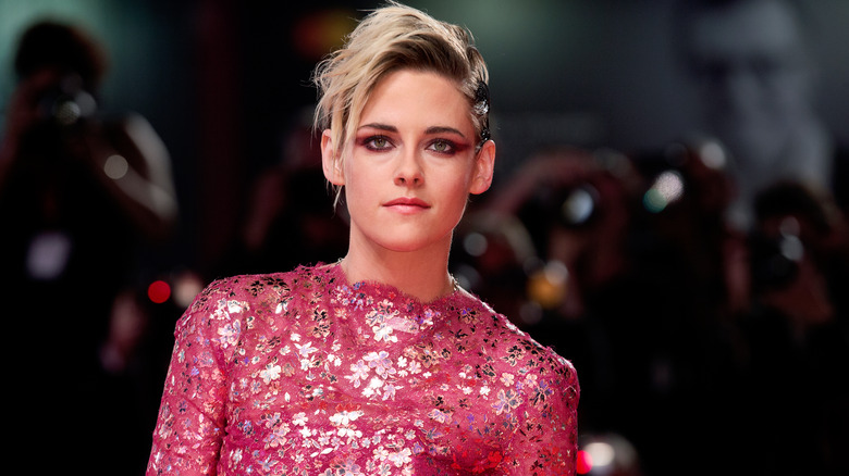 Kristen Stewart sparkly pink dress