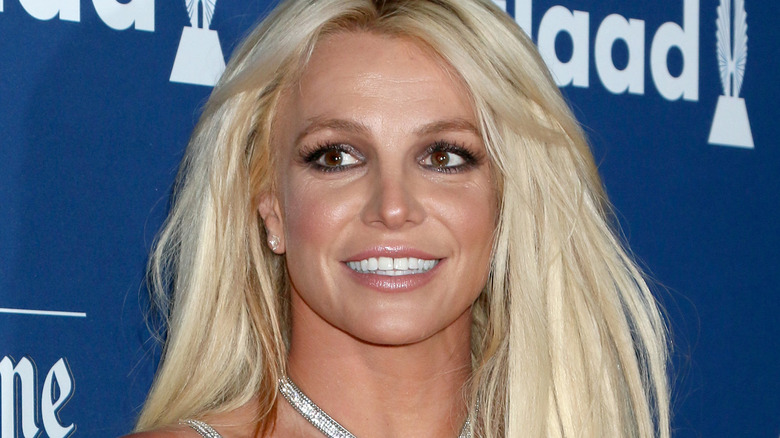 Britney Spears on the red carpet.