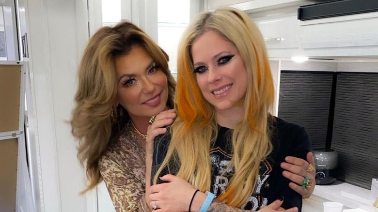 Shania Twain with Avril Lavigne