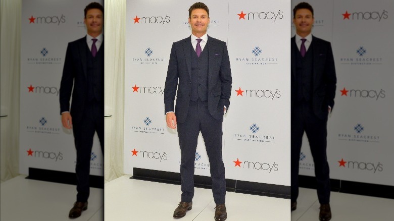 Ryan Seacrest wearing on of his Distinction suits 