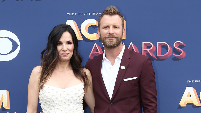 Dierks Bentley and wife Cassidy Black at event