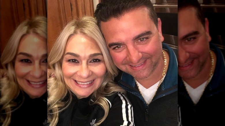 Mary Sciarrone taking a selfie with Buddy Valastro