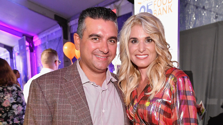 Buddy Valastro and Lisa Valastro, both smiling