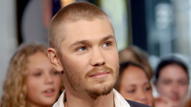 Chad Michael Murray looking off camera