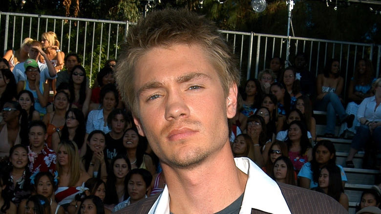 Chad Michael Murray posing