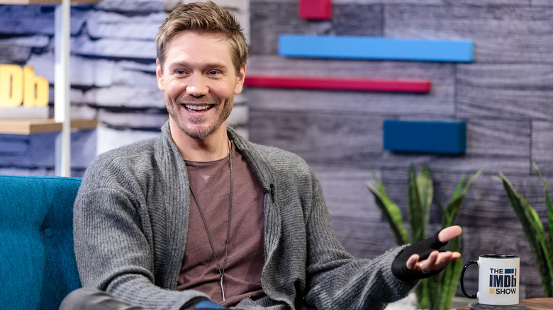 Chad Michael Murray smiling