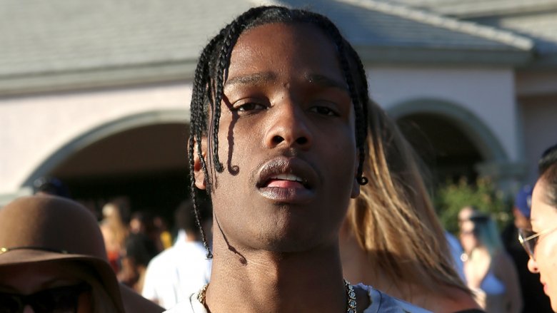 A$AP Rocky looking at camera