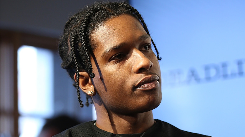 A$AP Rocky looking up