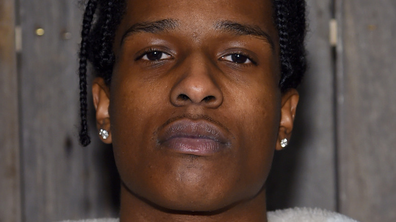 Rihanna Charts on X: Rihanna and ASAP Rocky at LV Show that paid