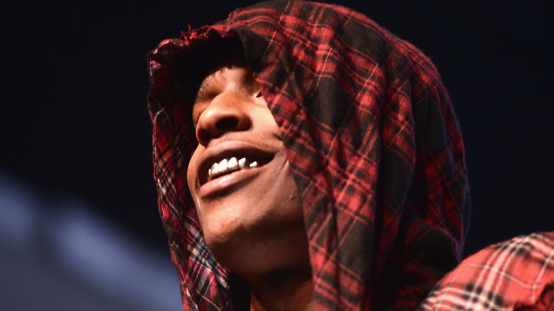 A$AP Rocky smiling