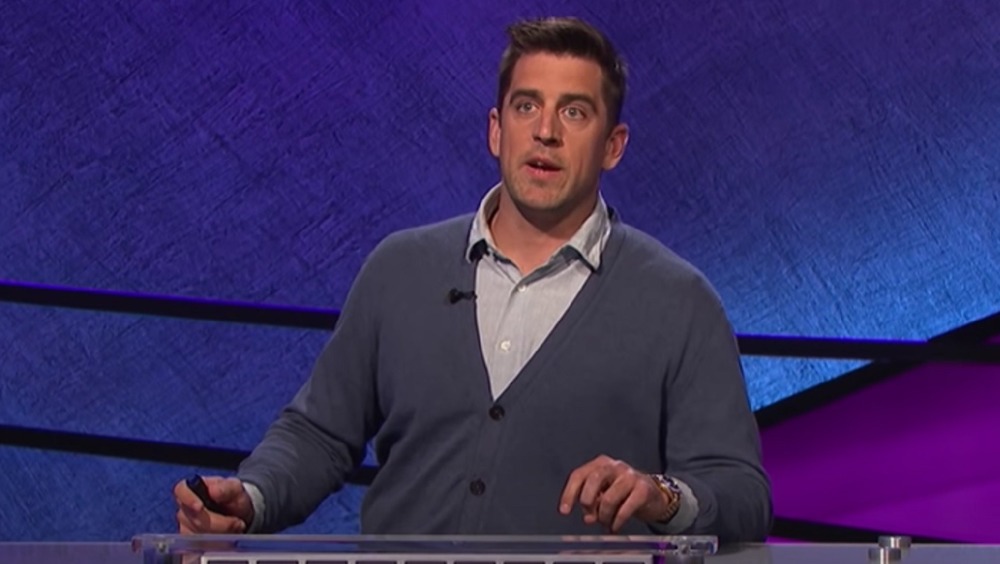 Aaron Rodgers on Celebrity Jeopardy!