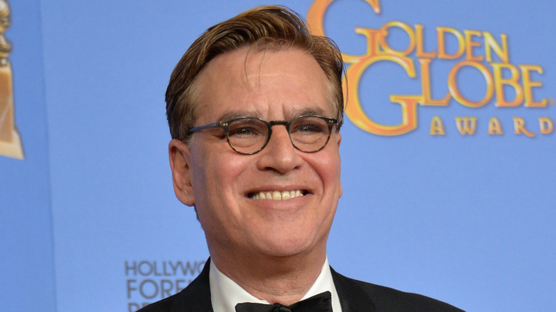 Aaron Sorkin at the Golden Globes