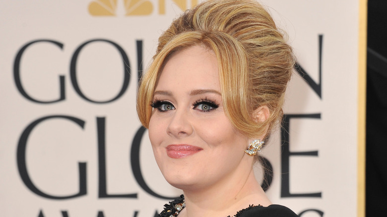 Adele at the 2013 Golden Globes