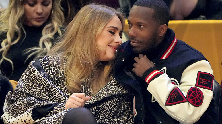 Adele cozied up with Rich Paul in February 2022