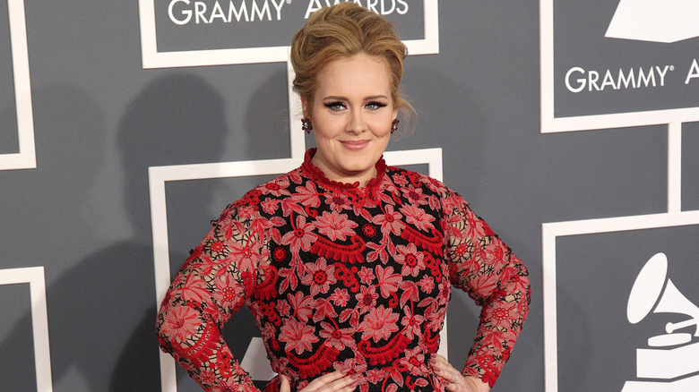 Adele at the 2013 Grammy Awards