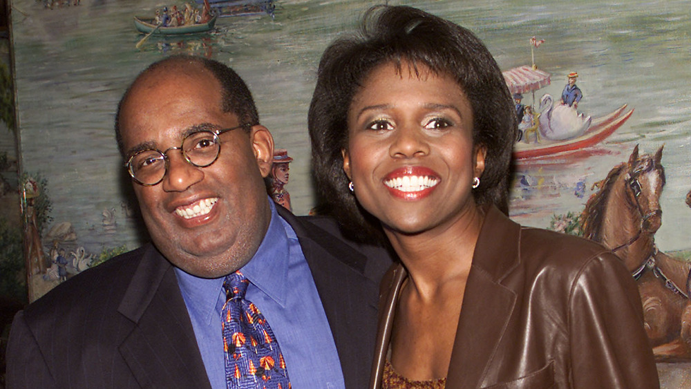 Al Roker and his wife Deborah Roberts smiling 