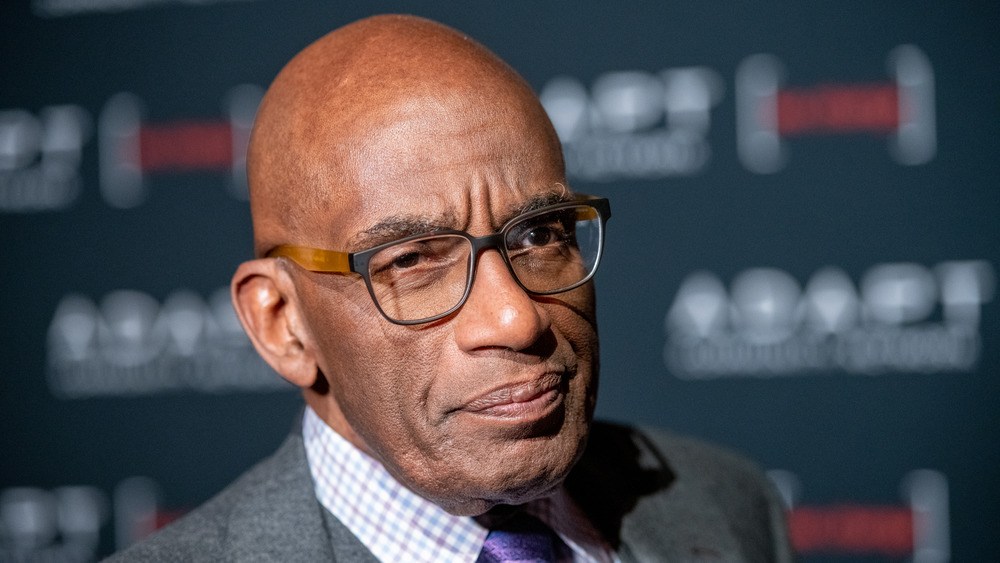 Al Roker looking serious