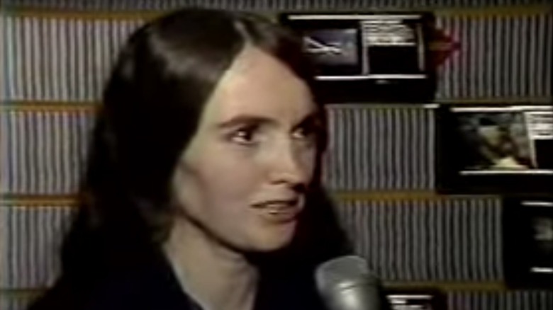 Diane Witt speaking during interview