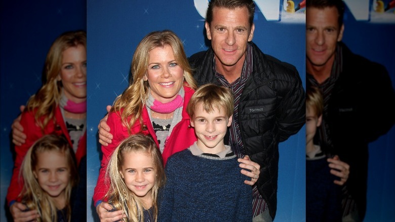 Alison Sweeney with family