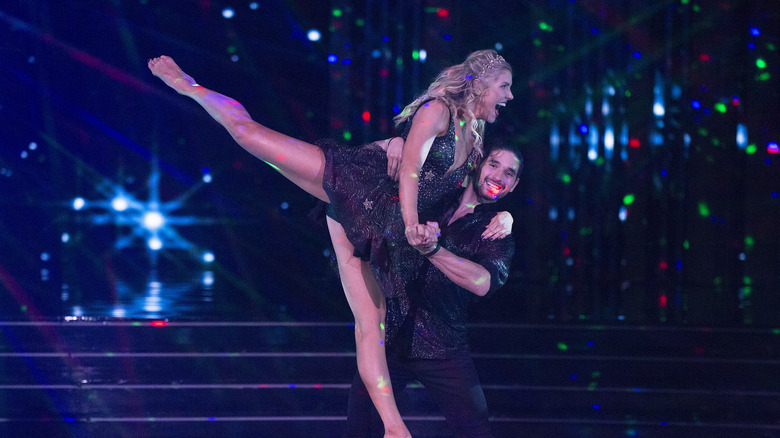 Amanda Kloots, Alan Bersten dancing