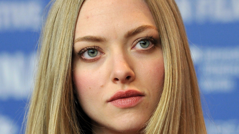 Amanda Seyfried at press conference