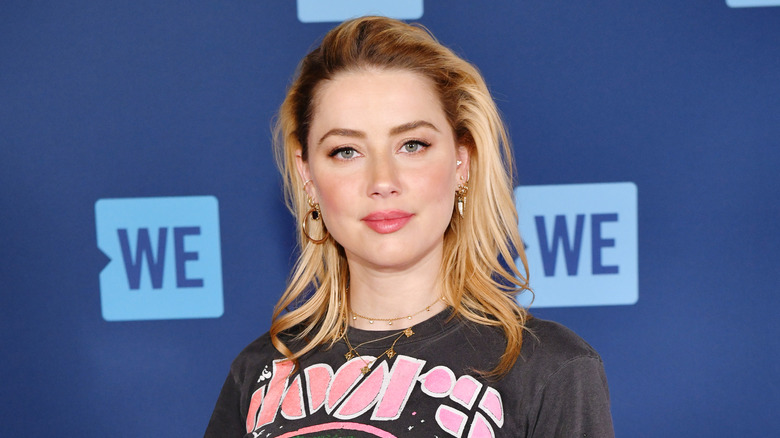 Amber Heard at a UN event