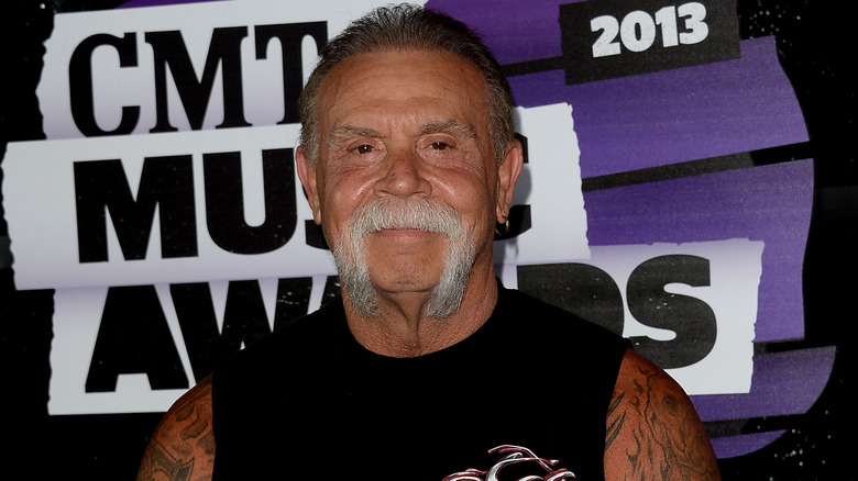 Paul Teutul Sr. posing