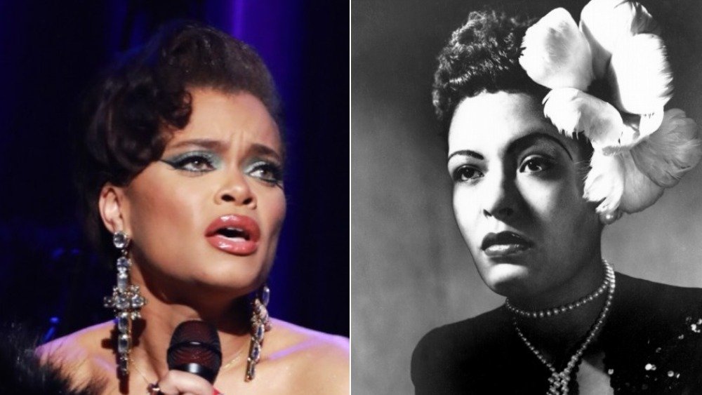 Andra Day, Billie Holiday side-by-side image