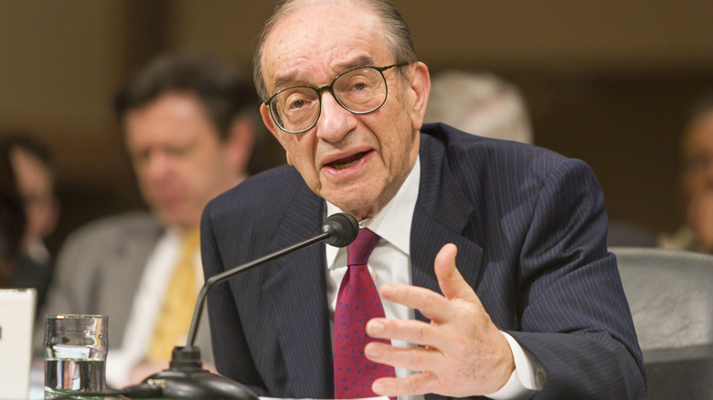 Alan Greenspan speaking