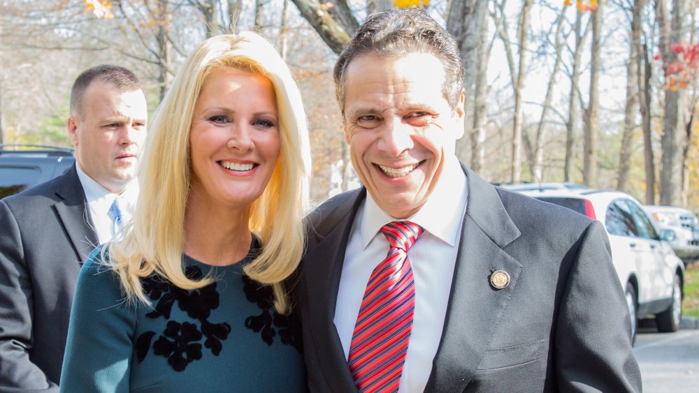 Sandra Lee and Andrew Cuomo smiling together