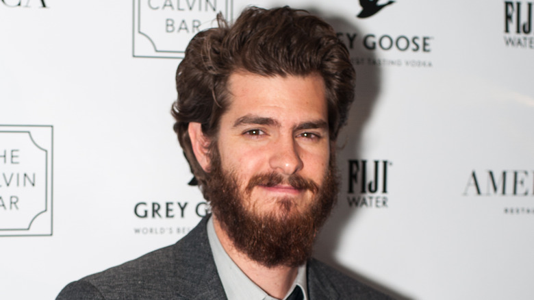 Andrew Garfield with a big beard