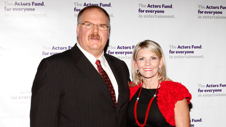 Andy and Tammy Reid posing together