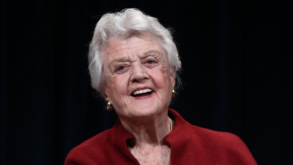 Angela Lansbury smiling