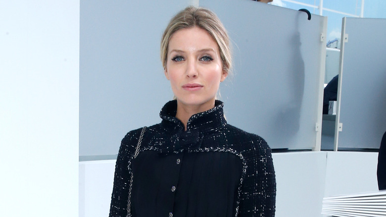 Annabelle Wallis at Paris Fashion Week