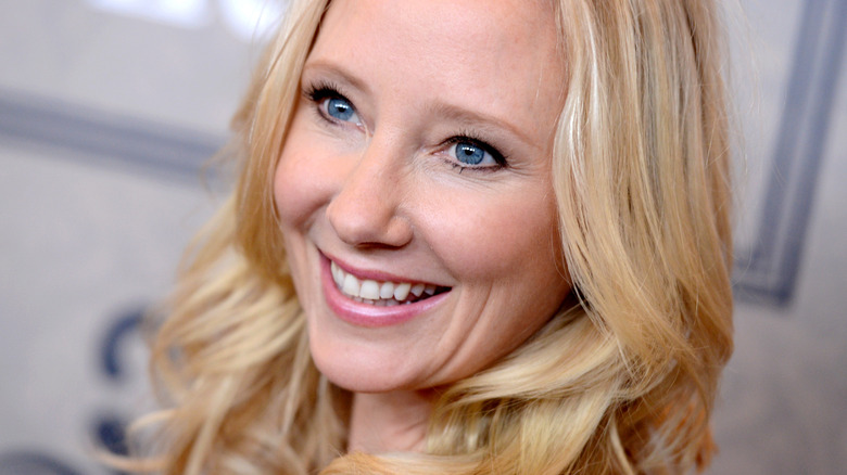 Anne Heche smiles