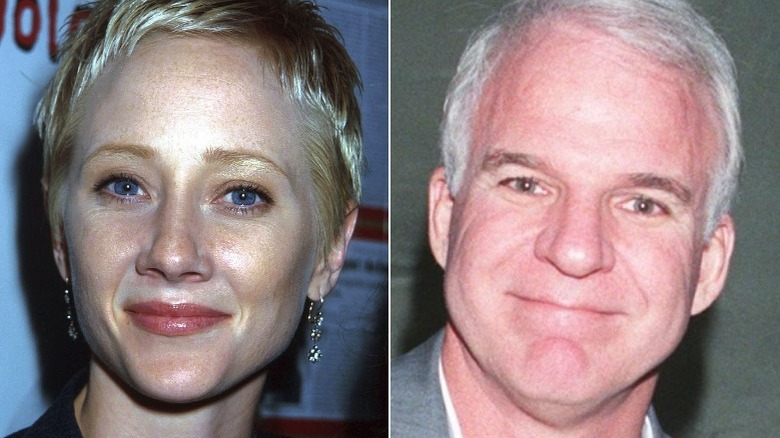 Anne Heche and Steve Martin split image