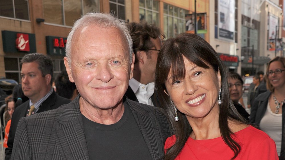 Anthony Hopkins and wife Stella Arroyave