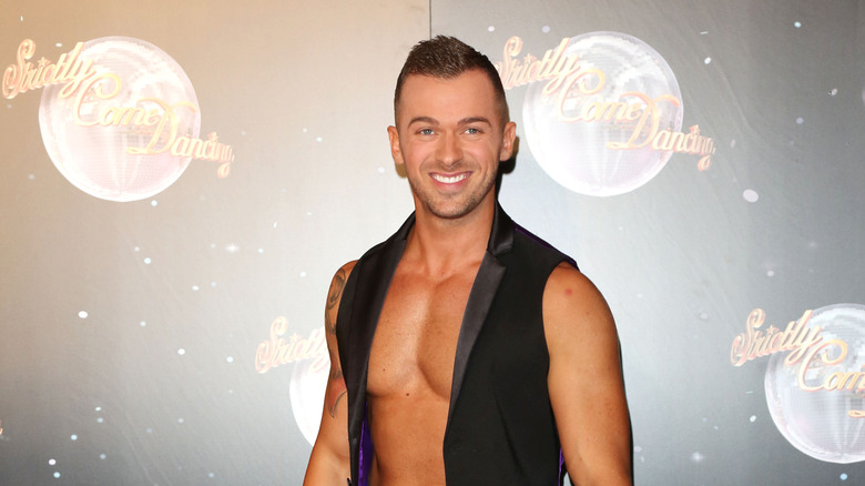 Artem Chigvintsev at Strictly Come Dancing photocall