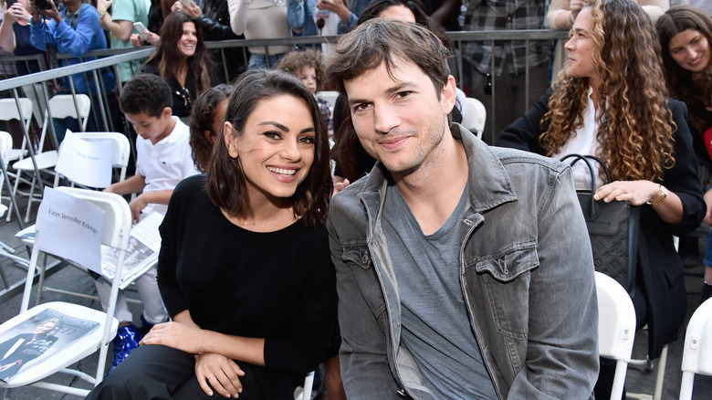 Ashton Kutcher and Mila Kunis