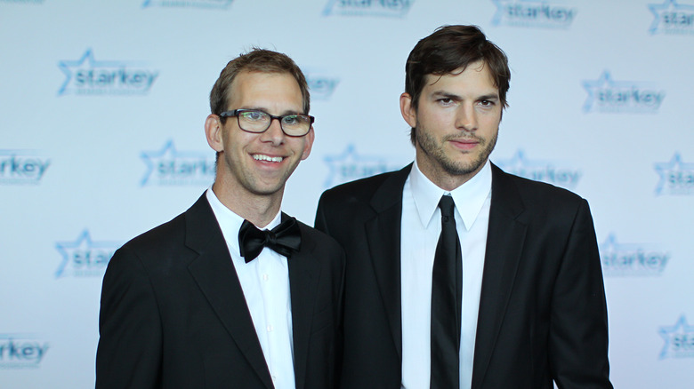 Michael Kutcher and brother Ashton Kutcher