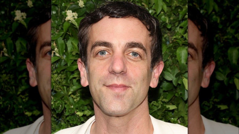 B.J. Novak looking at camera