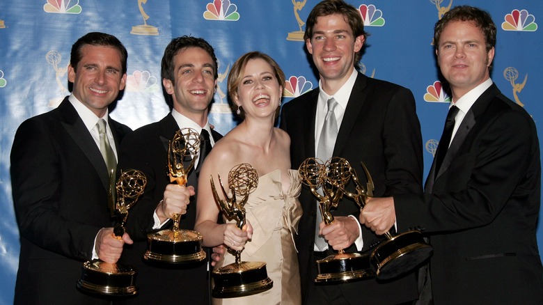 Steve Carrell, B.J. Novak, Jenna Fischer, John Krasinski, and Rainn Wilson