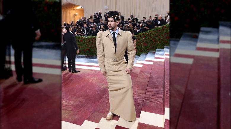 Bad Bunny at the MET Gala in 2022