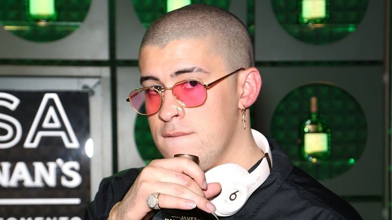 Bad Bunny at the Latin Grammys in 2017