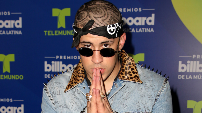 Bad Bunny at the 2017 Latin Billboard Awards