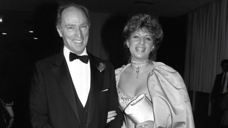 Pierre Trudeau and Barbra Streisand in 1983