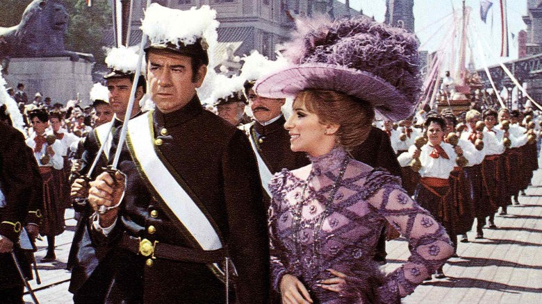 Walter Matthau and Barbra Streisand in "Hello, Dolly!"