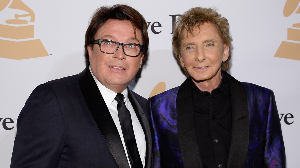 Garry Kief and Barry Manilow at the Grammys 